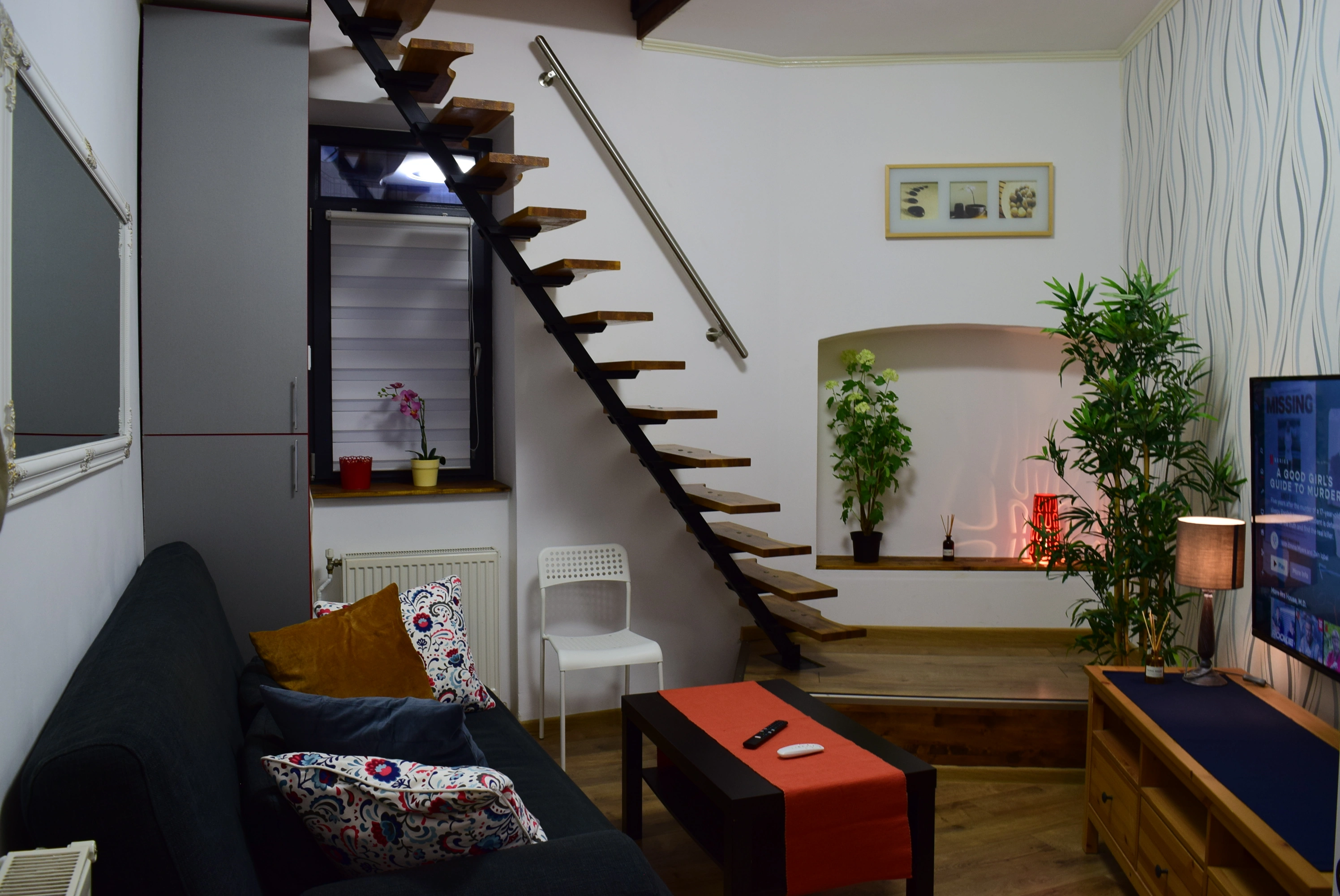 Living room – Grand Boulevard Apartment